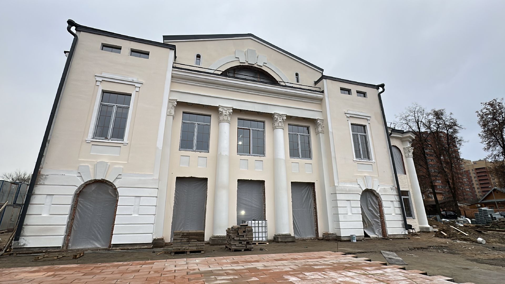 пушкинский городской округ, ивантеевка, Центр культуры и искусств, капитальный ремонт,