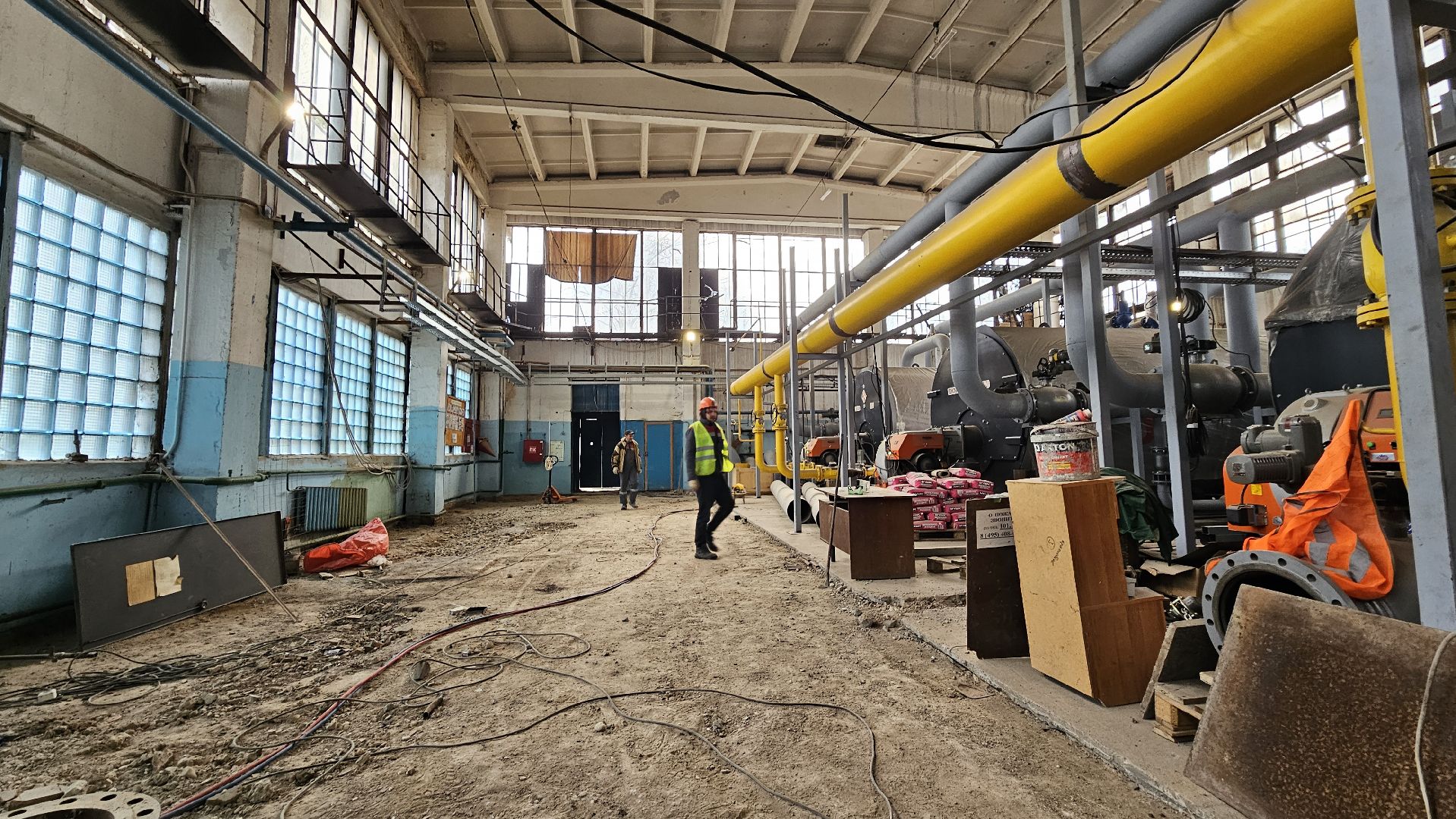 долгопрудный, капитальный  ремонт, капитальный ремонт котельной, котельная, муп инженерные сети,