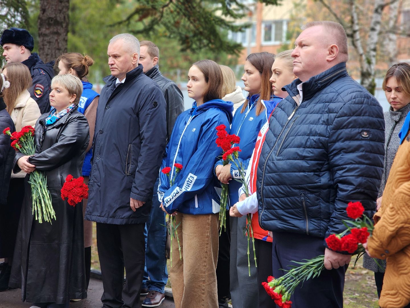 фрязино, день памяти, сотрудники полиции,