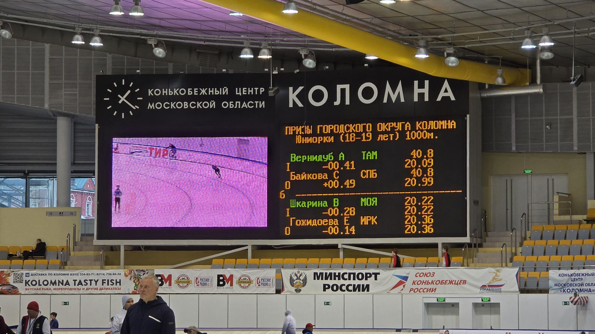 Коломна, соревнования по конькобежному спорту, конькобежный спорт,