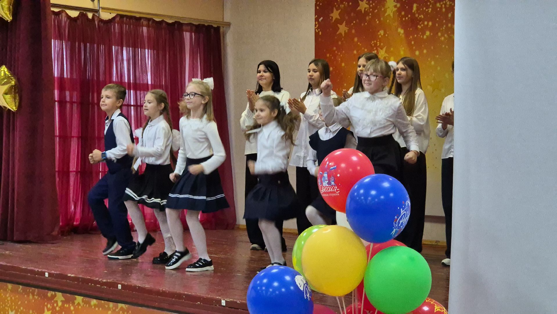 орехово-зуево, школьный концерт, день бабушек и дедушек,