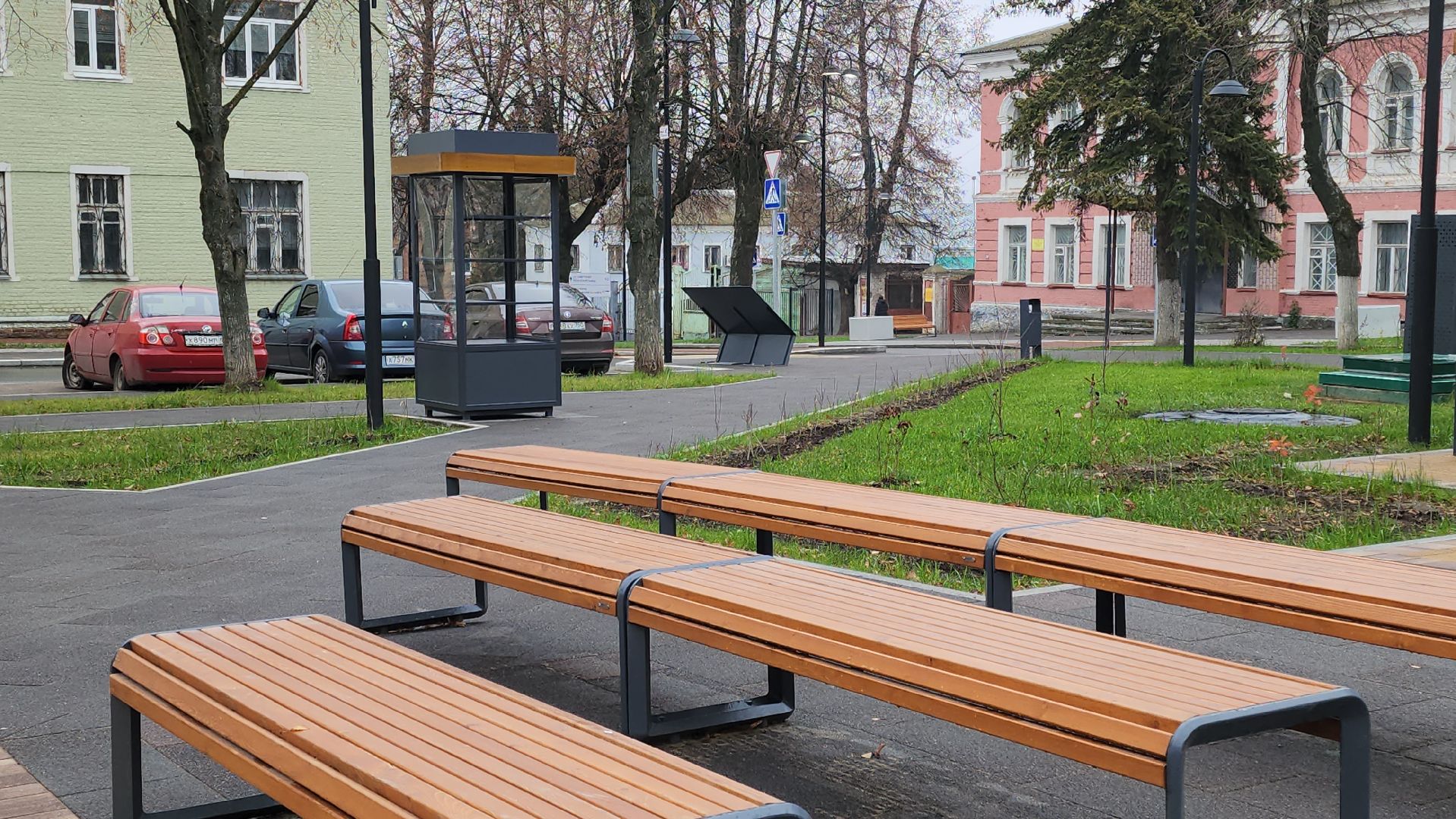 кашира, благоустройство, историческая часть города, советская, парки, пушкинский сквер, летний сад, туризм,