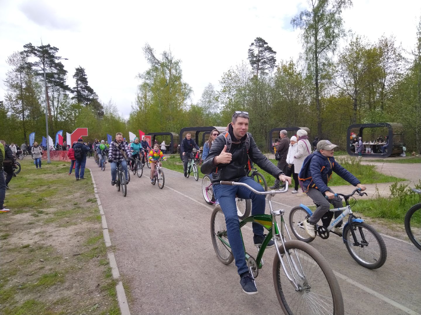 9 мая, Мытищи, День Победы, велопробег