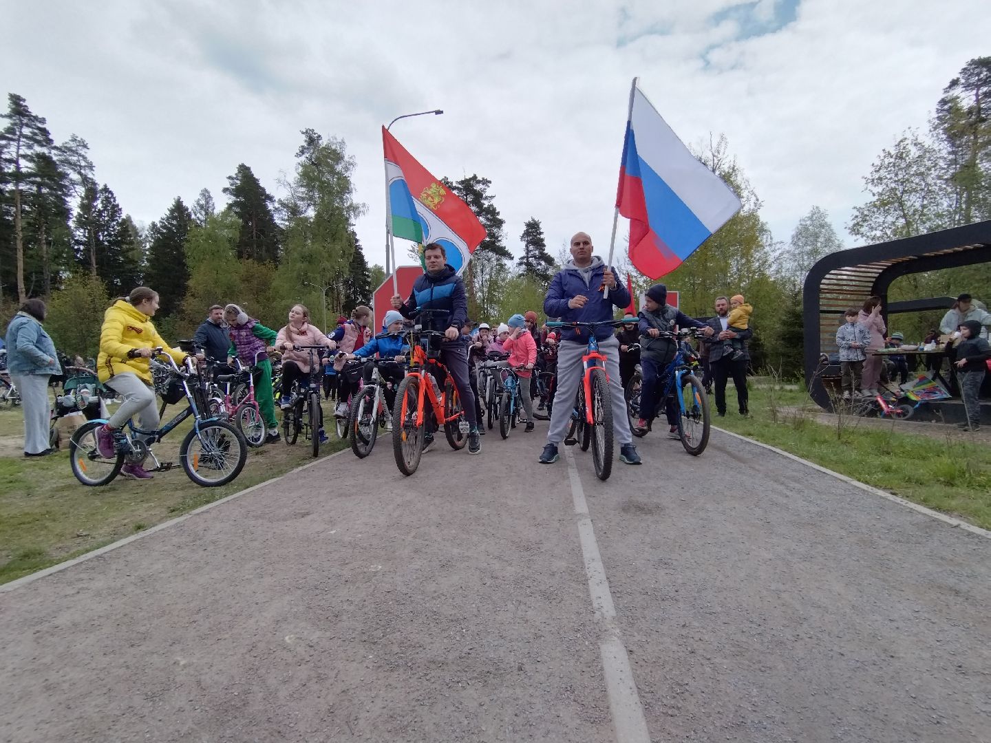 9 мая, Мытищи, День Победы, велопробег