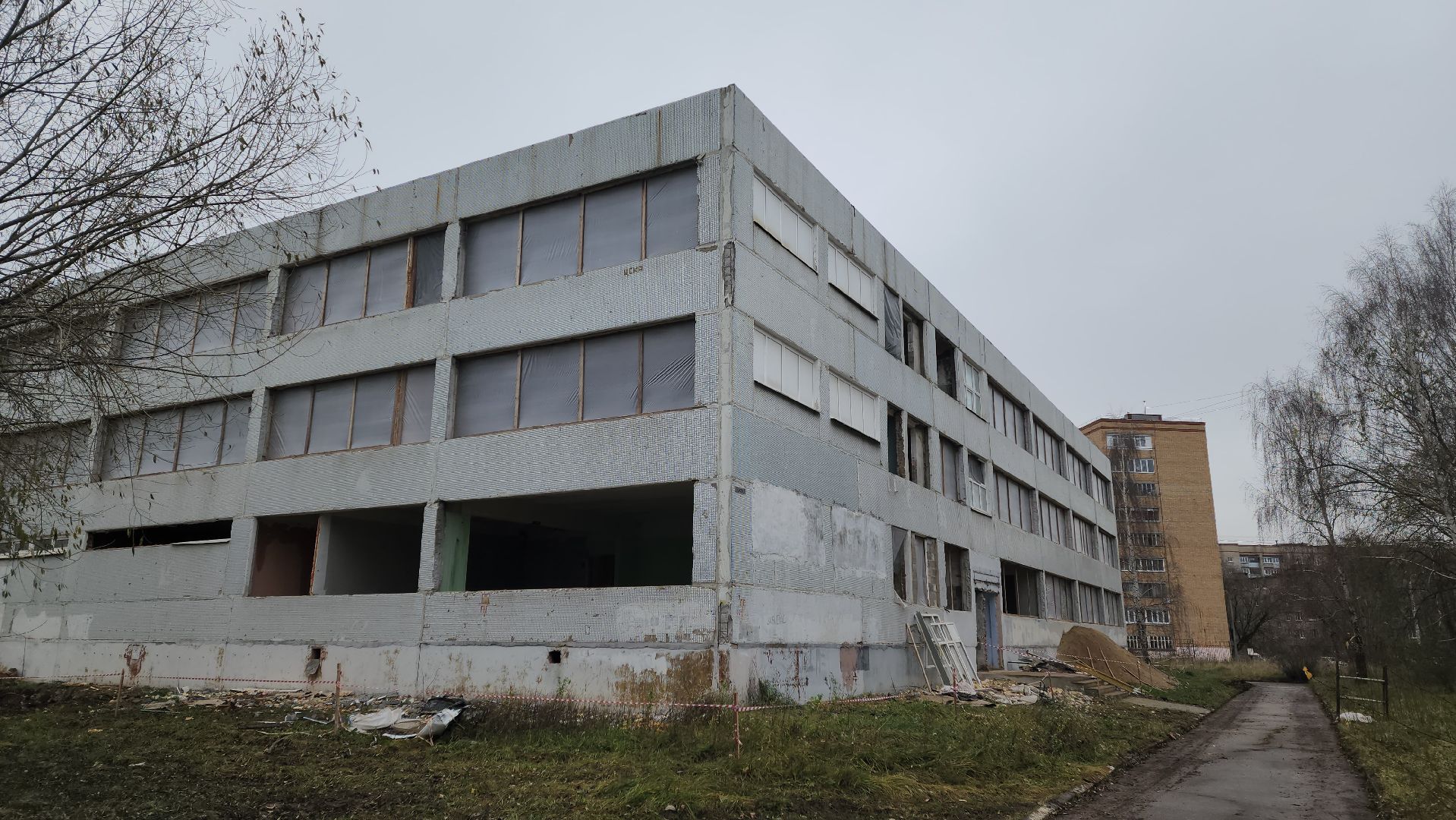 серпухов, школа 10, капитальный ремонт школы,