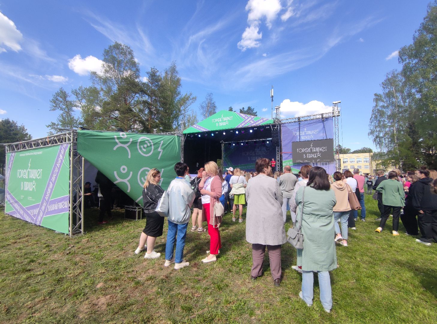Город танцует в парках, фестиваль, Дубна