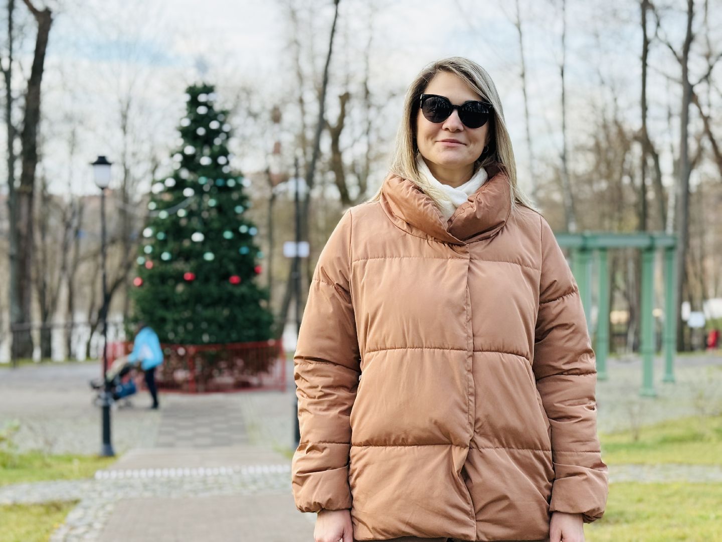 Раменское, раменский городской парк, новогодние елки, зима в подмосковье, Зима в Подмосковье 2025,