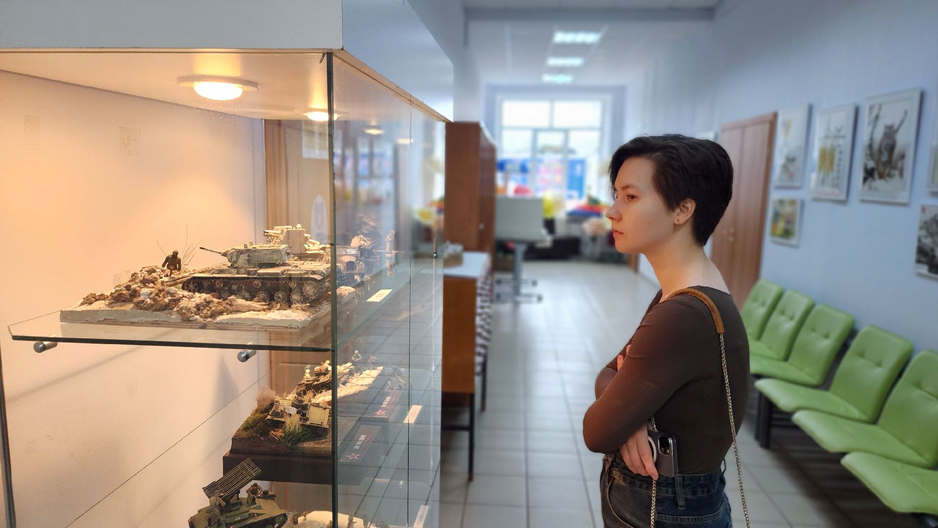 волоколамск, диорамы, выставка, библиотека,