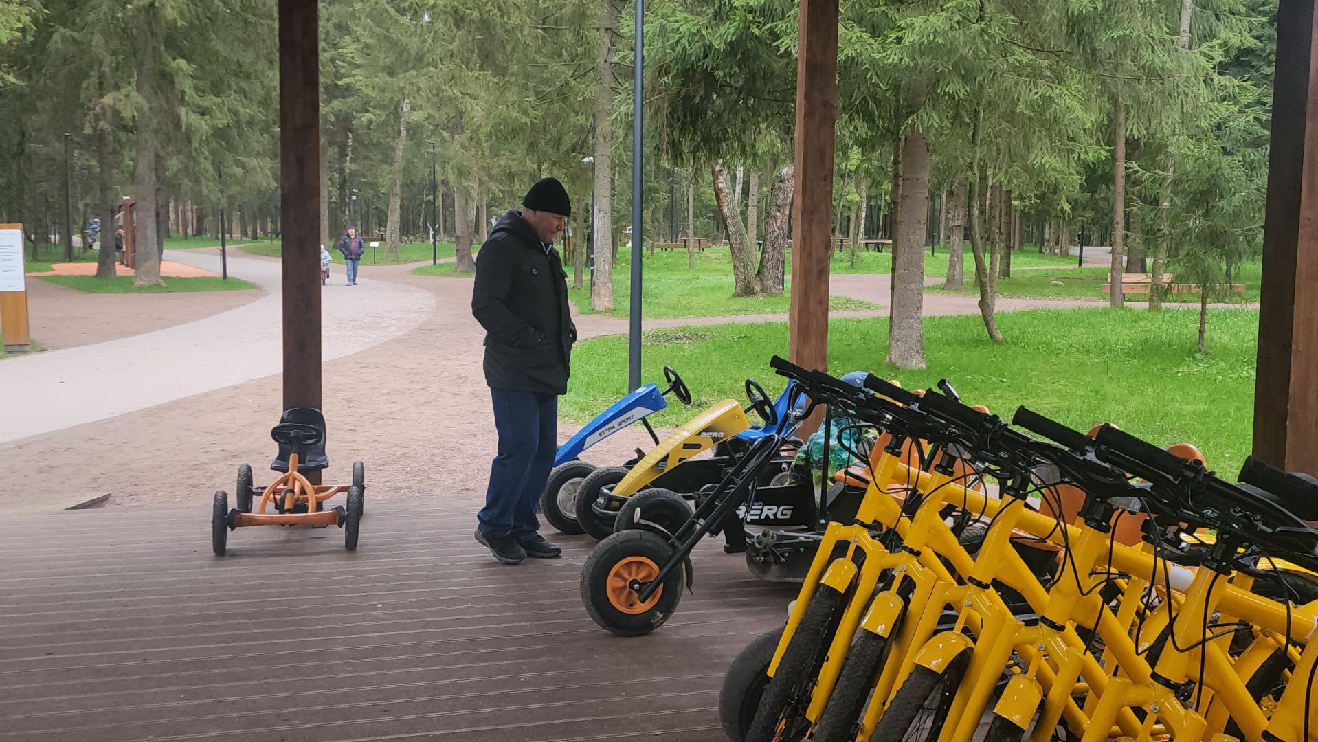 Истра, Лесопарк, Прокат инвентаря, Веломобили, Парк,