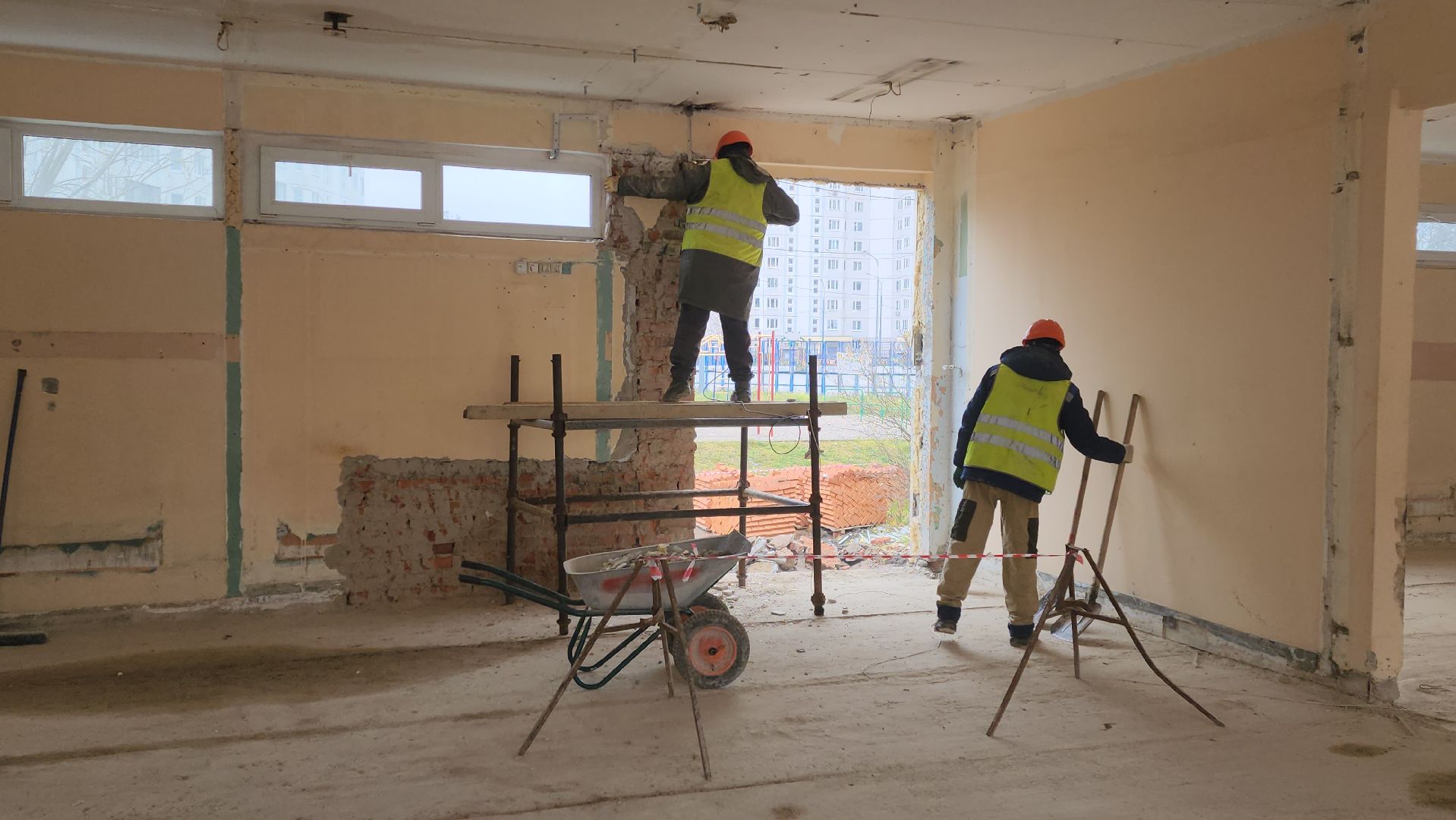 серпухов, школа 10, капитальный ремонт школы,