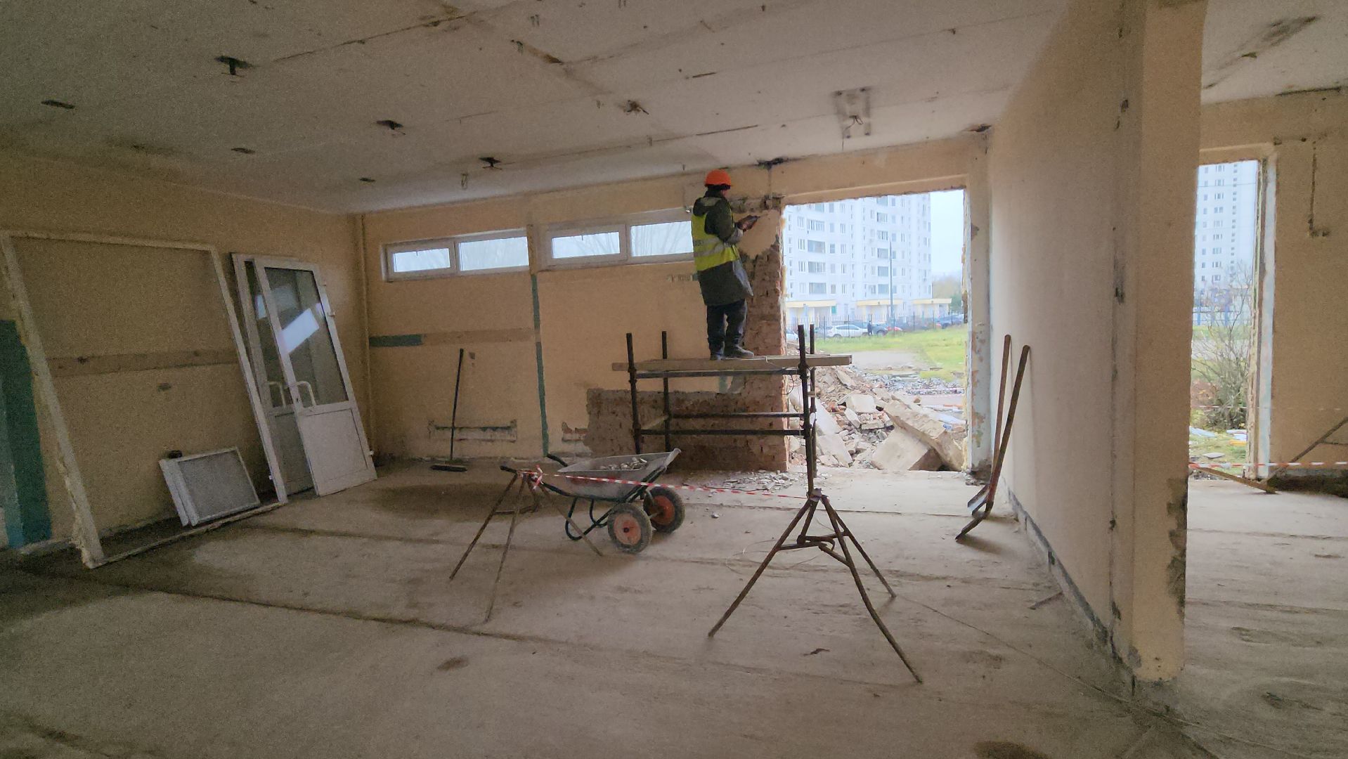 серпухов, школа 10, капитальный ремонт школы,