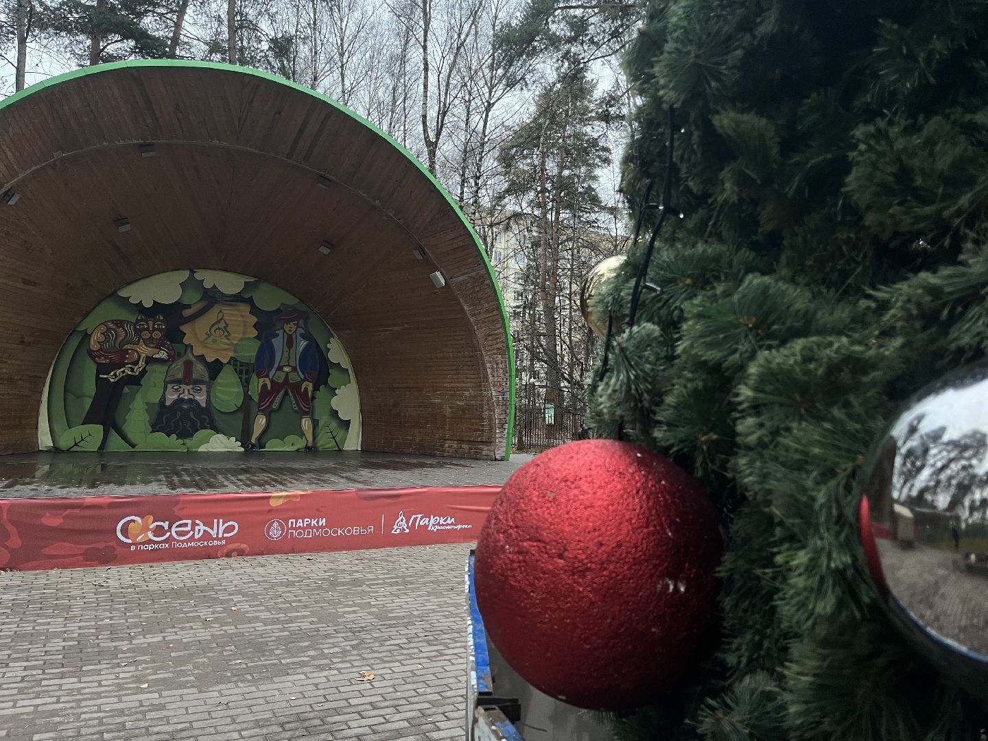 красногорск, ёлка,