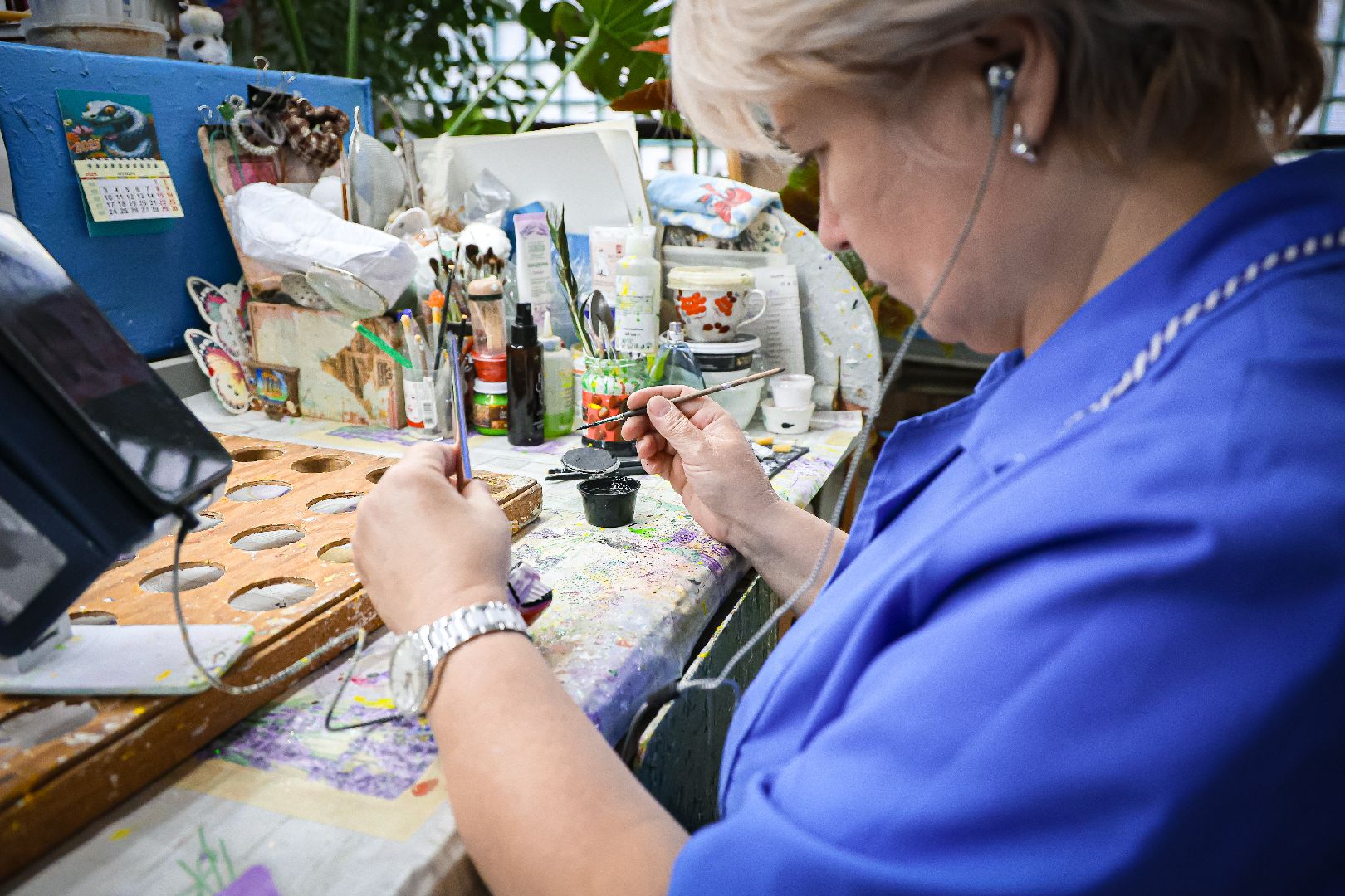 клин, общество,  новый год, символ 2026 года, елочные игрушки, год красной огненной лошади, народные художественные промыслы России,