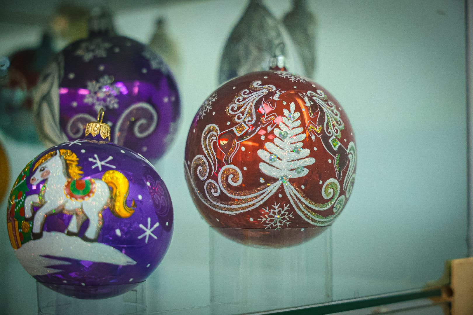 клин, общество,  новый год, символ 2026 года, елочные игрушки, год красной огненной лошади, народные художественные промыслы России,