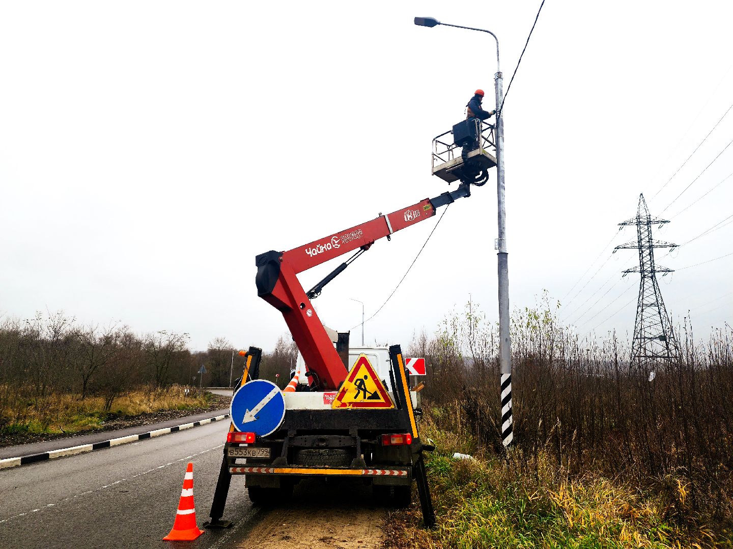 пущино, серпухов, дороги, освещение, мосавтодор,