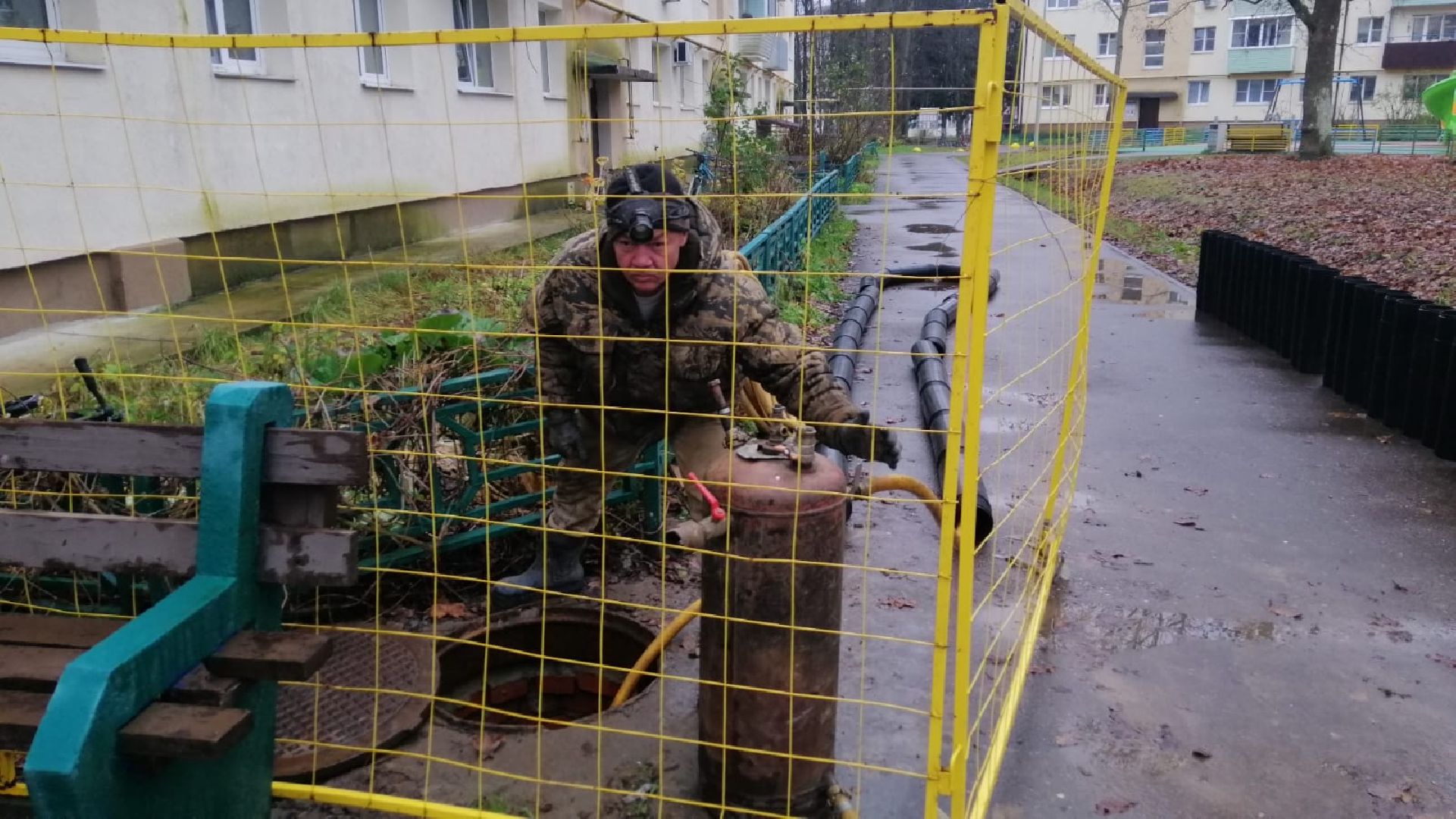 городской округ восход, жкх, благоустройство, канализационная сеть, канализационная система, трубы,