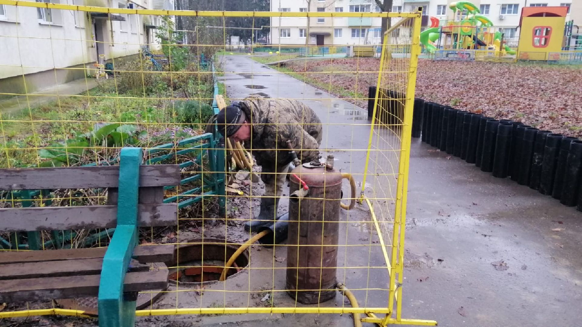 городской округ восход, жкх, благоустройство, канализационная сеть, канализационная система, трубы,