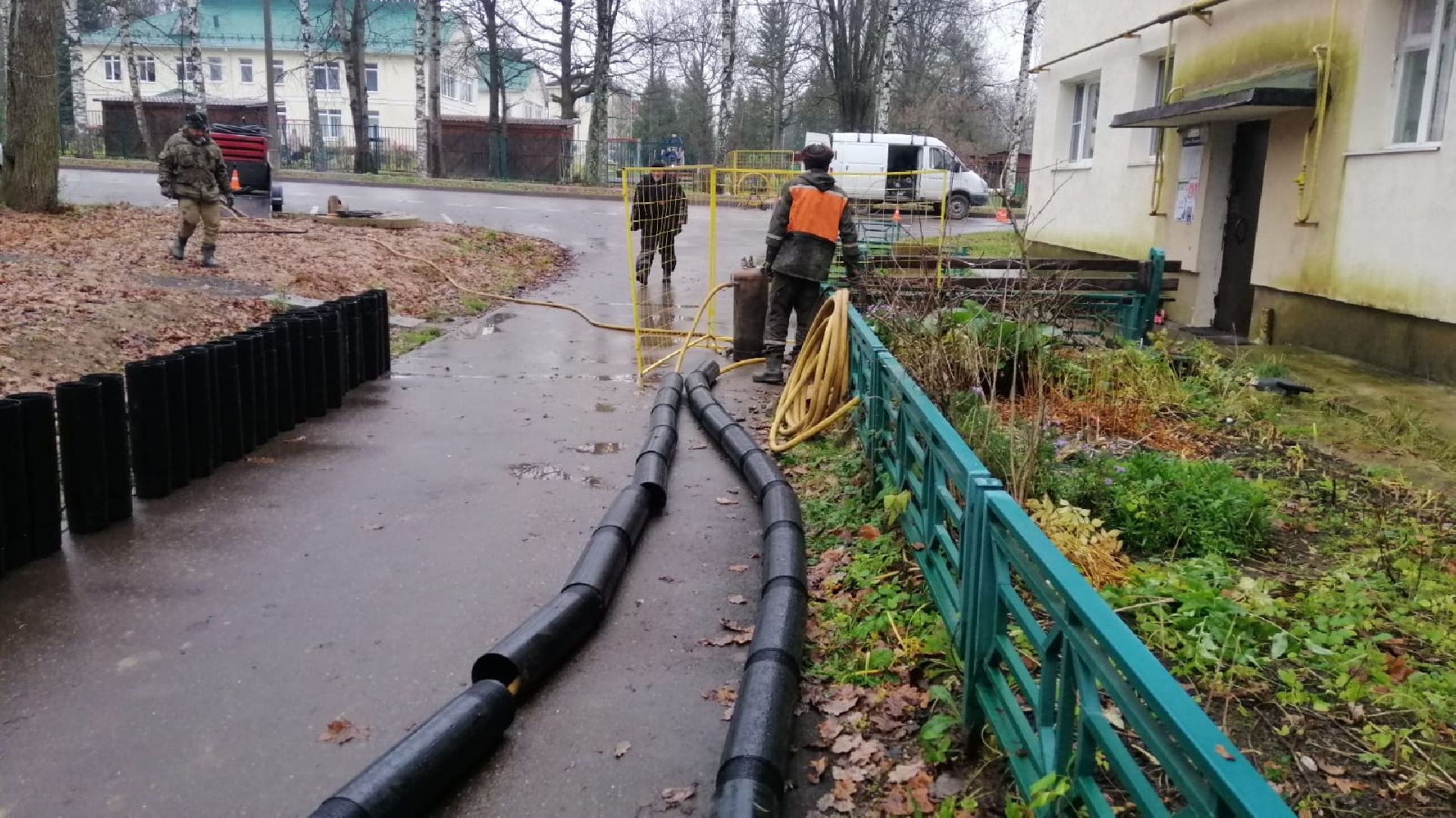 городской округ восход, жкх, благоустройство, канализационная сеть, канализационная система, трубы,