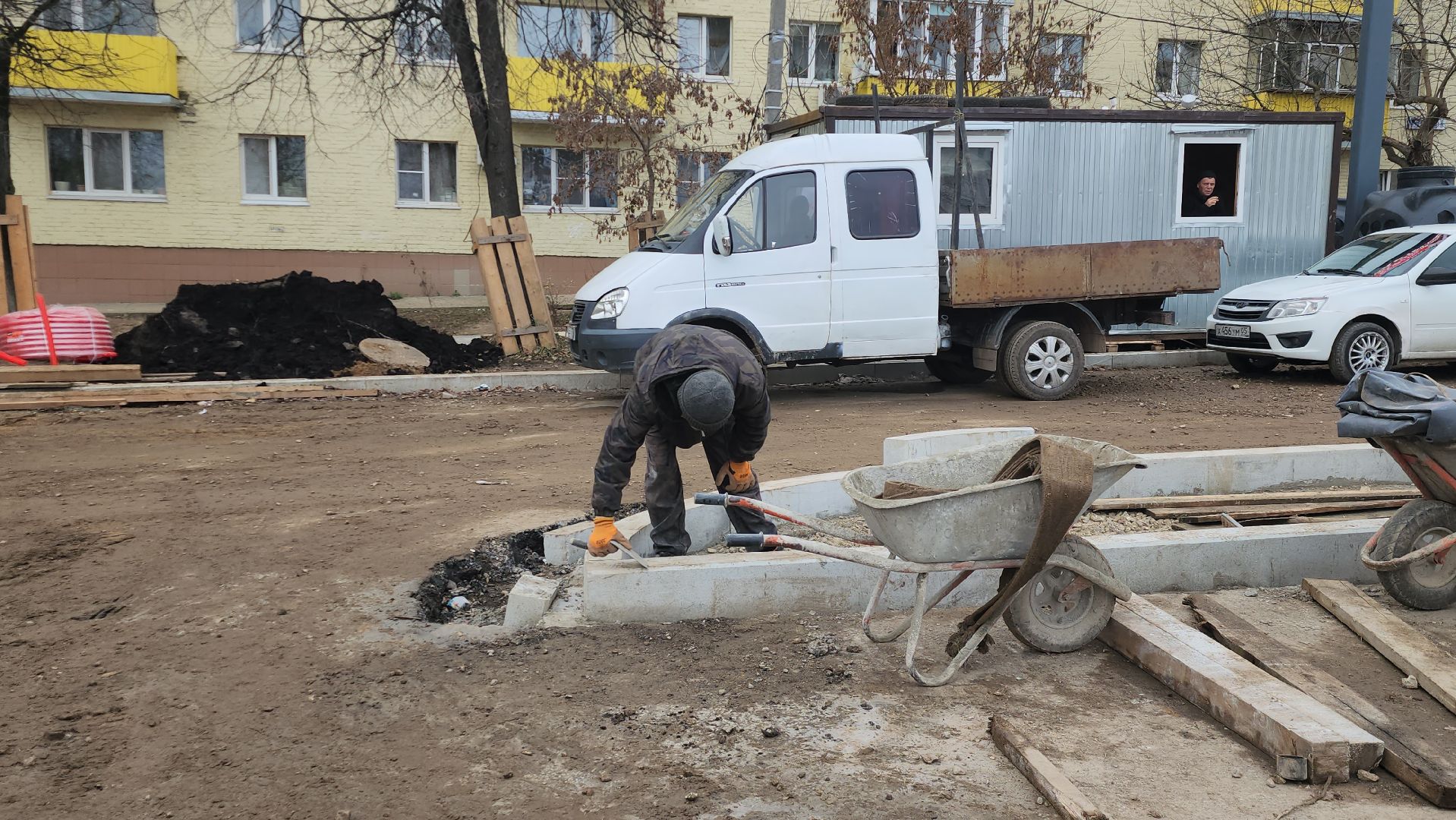 Истра, Парковка, Благоустройство ,