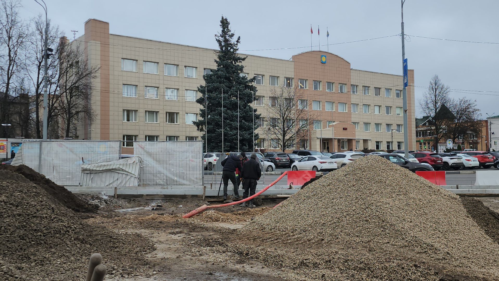 Истра, Парковка, Благоустройство ,