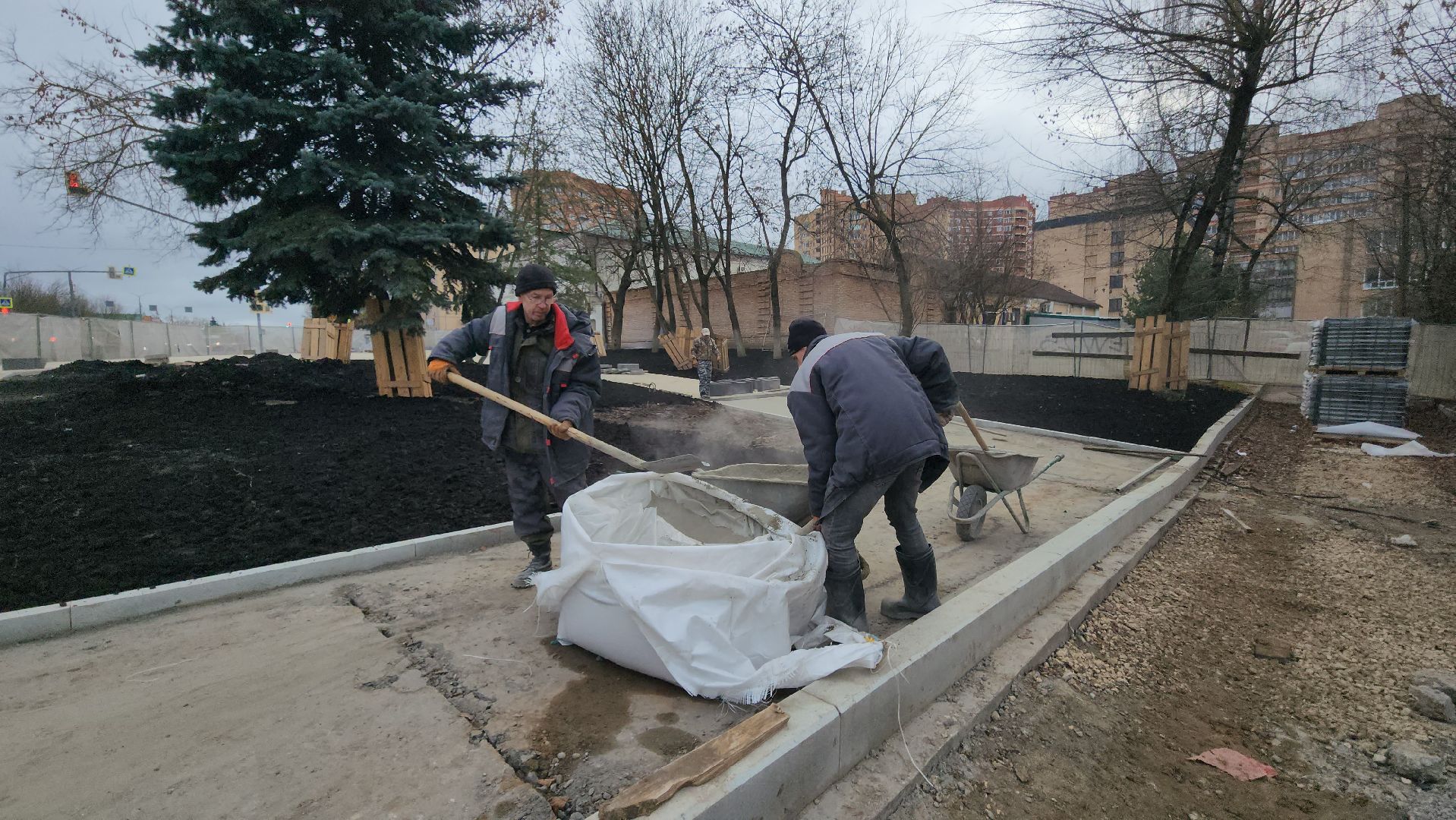 Истра, Парковка, Благоустройство ,