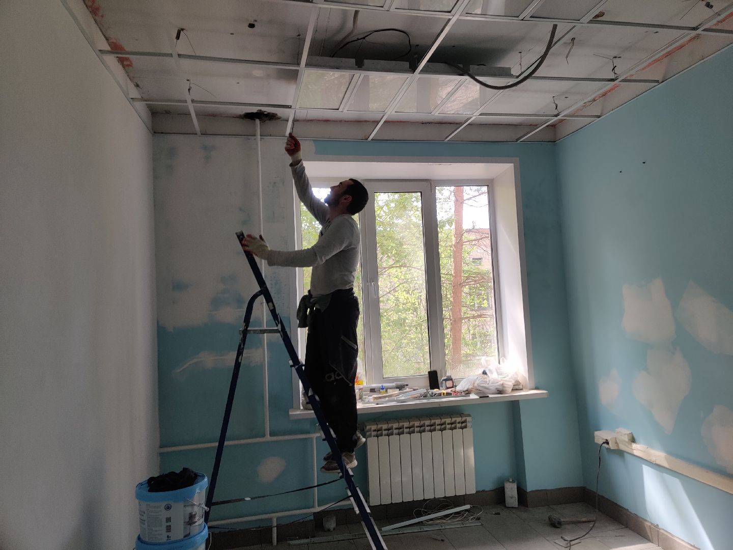 Красноармейск, Пушкинский, ремонт в поликлинике, первичное звено