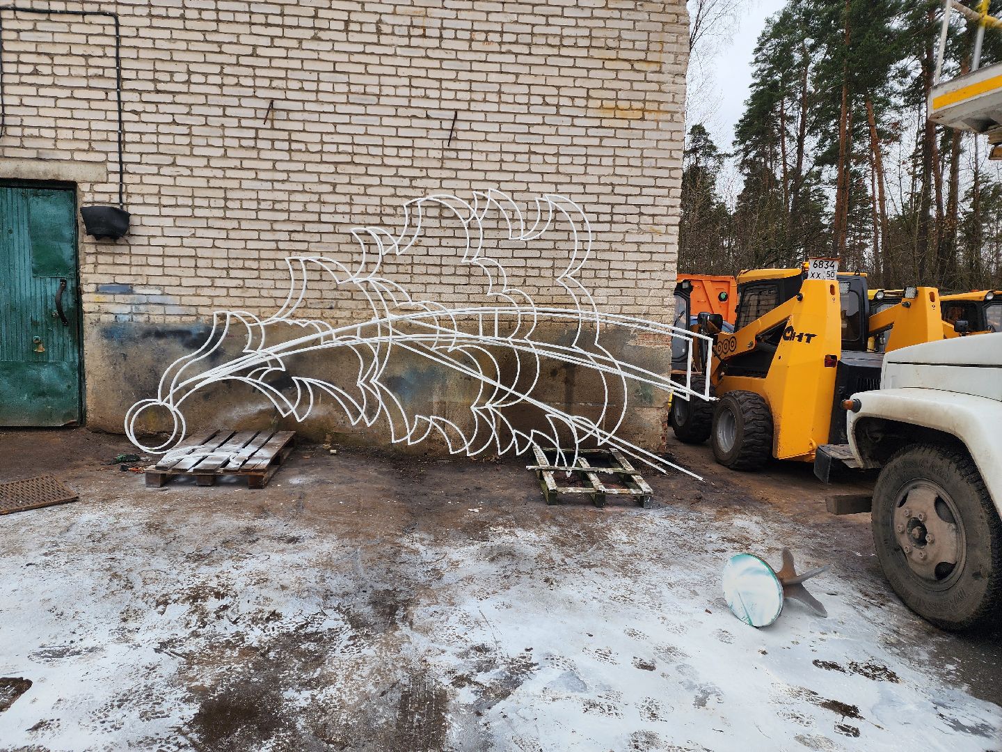 красноармейск, городской округ пушкинский, новогодние инсталляции , городское хозяйство,