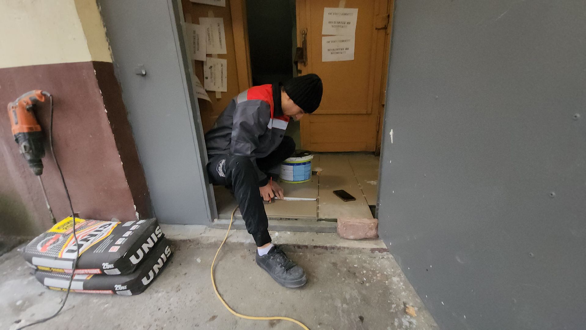 серпухов, улица советская, ремонт подъезда,