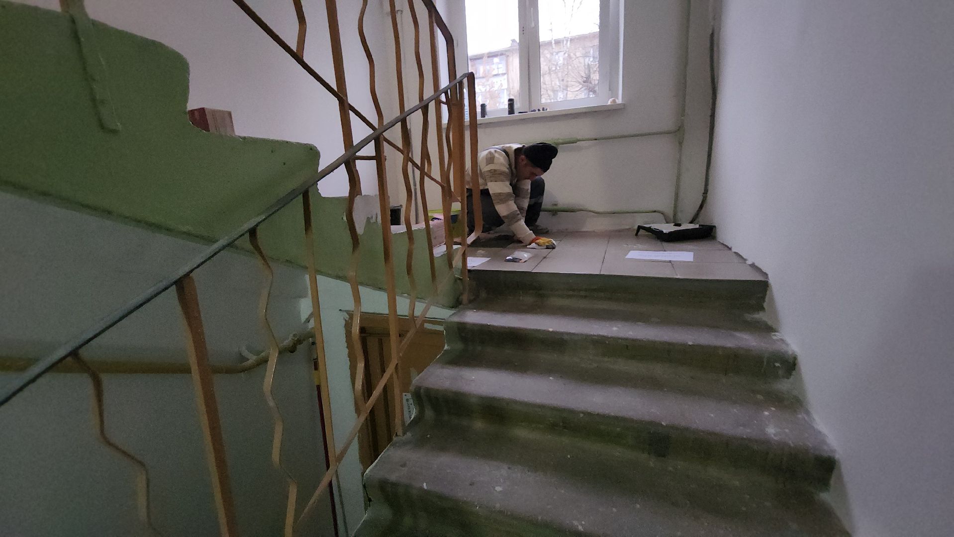 серпухов, улица советская, ремонт подъезда,