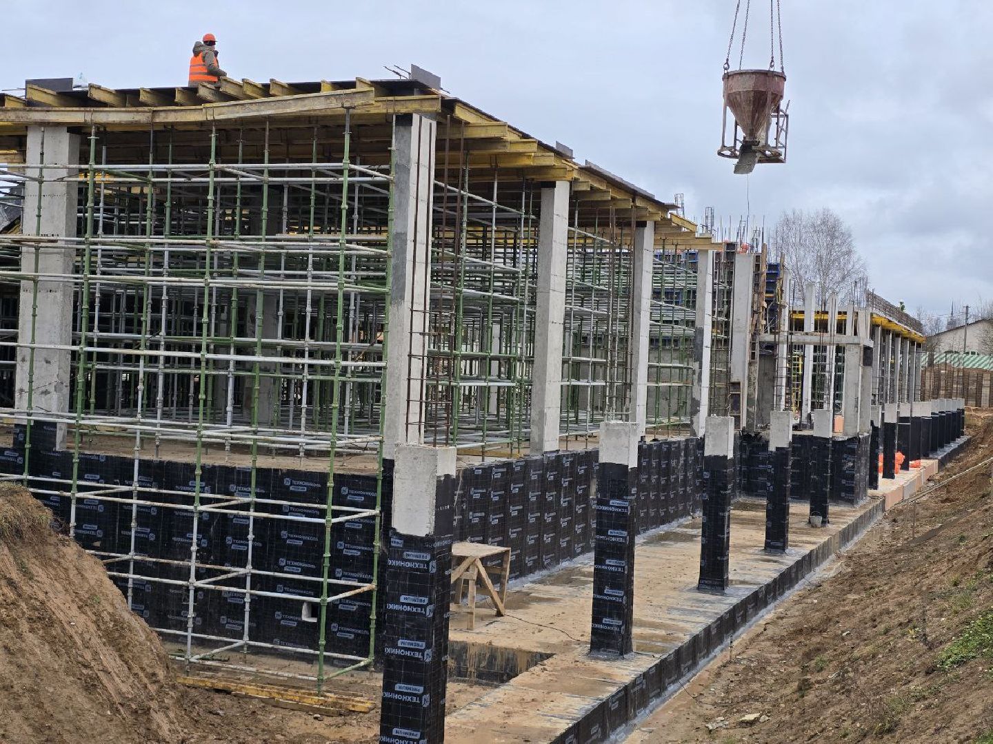 можайск, можайский муниципальный округ, подмосковье, строительство, городской стадион Спартак, реконструкция , спортобъект, футбольное поле,