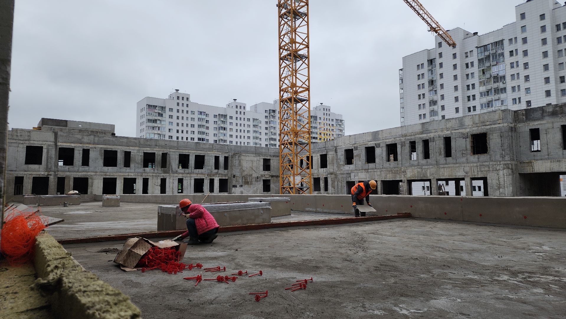 строительство, образование, школа, лосино-петровский,