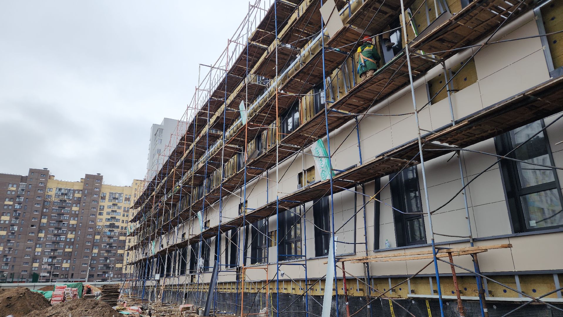 строительство, образование, школа, лосино-петровский,