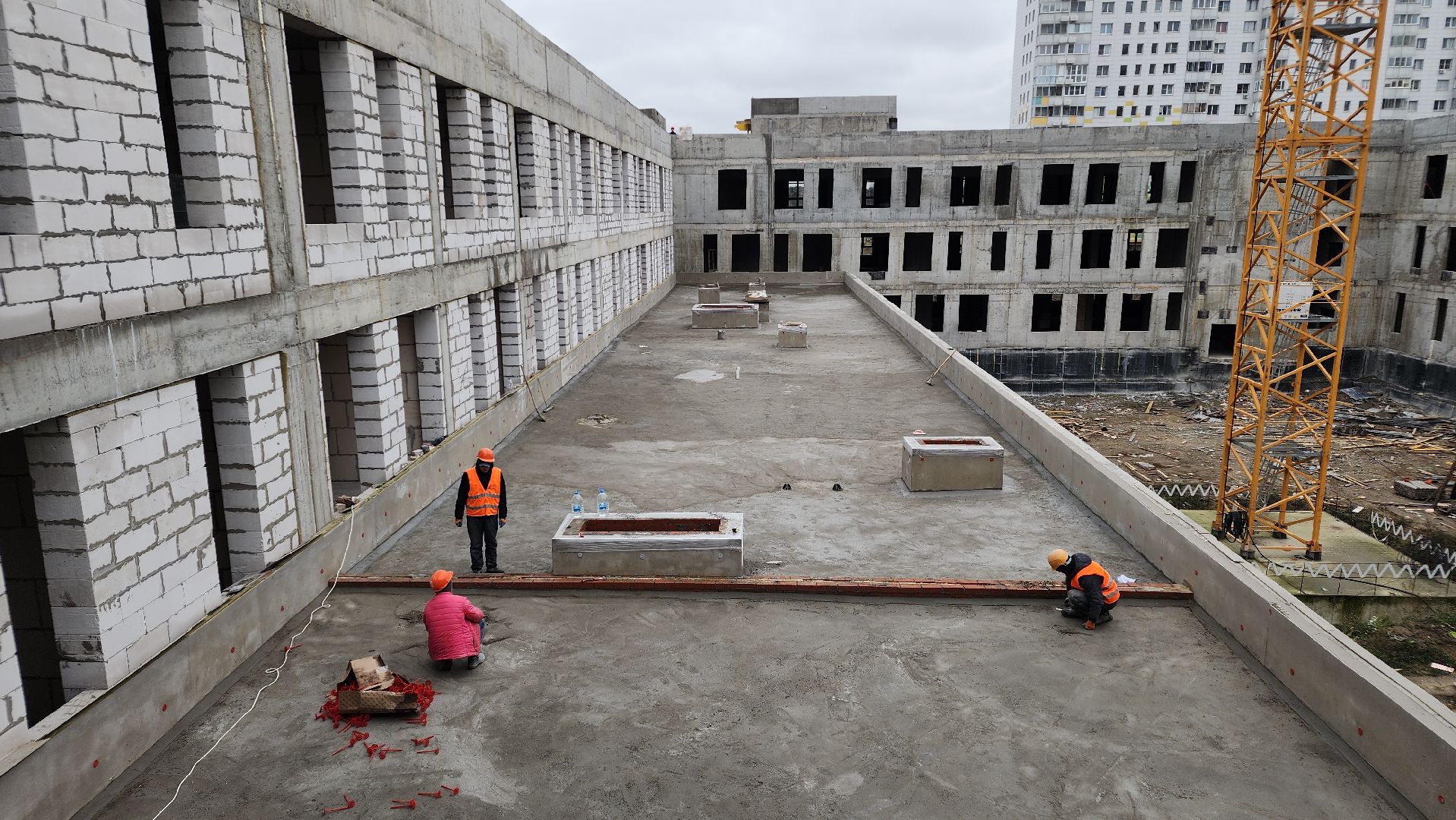 строительство, образование, школа, лосино-петровский,