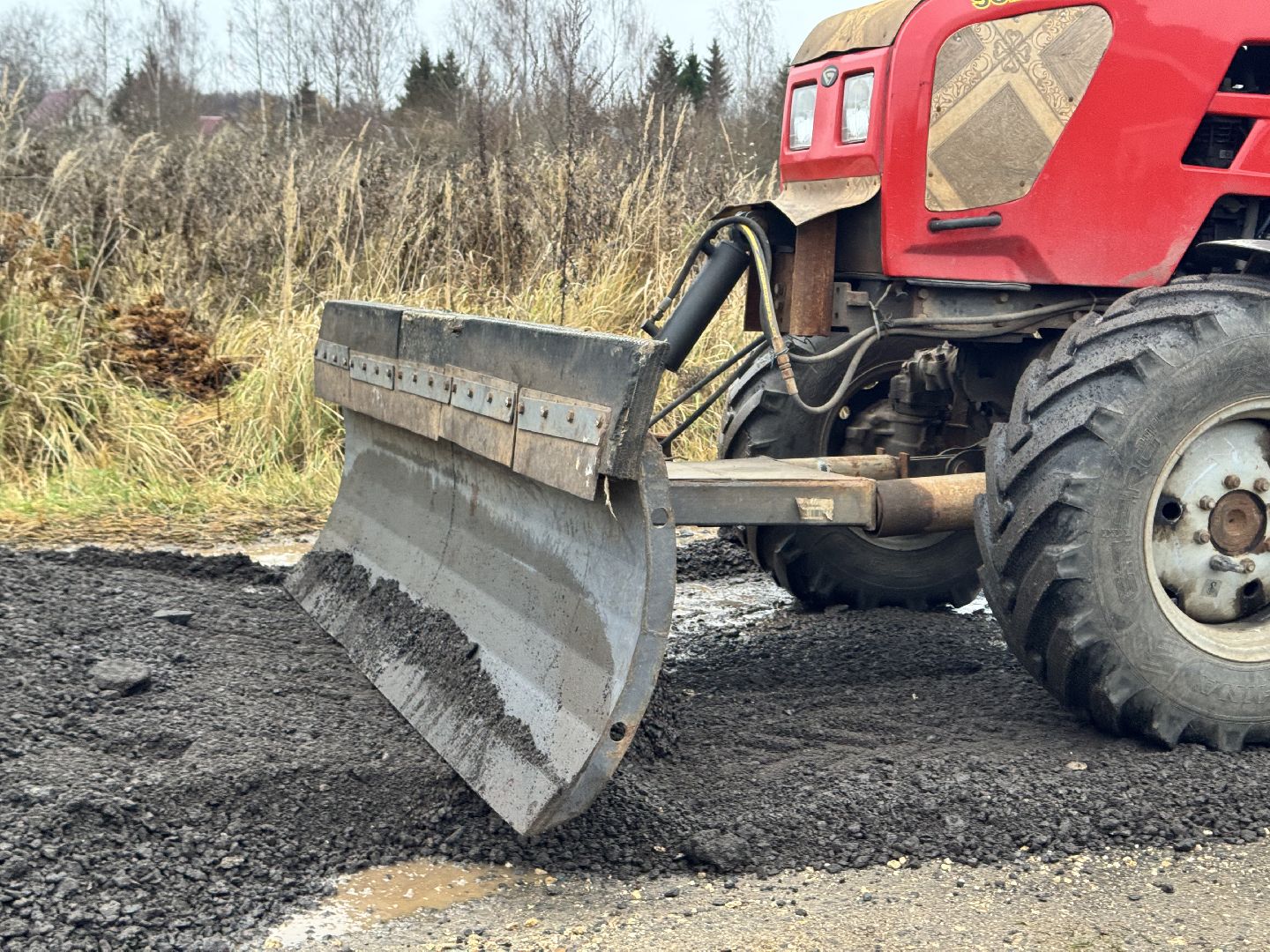 шаховская, ямочный ремон, дороги,