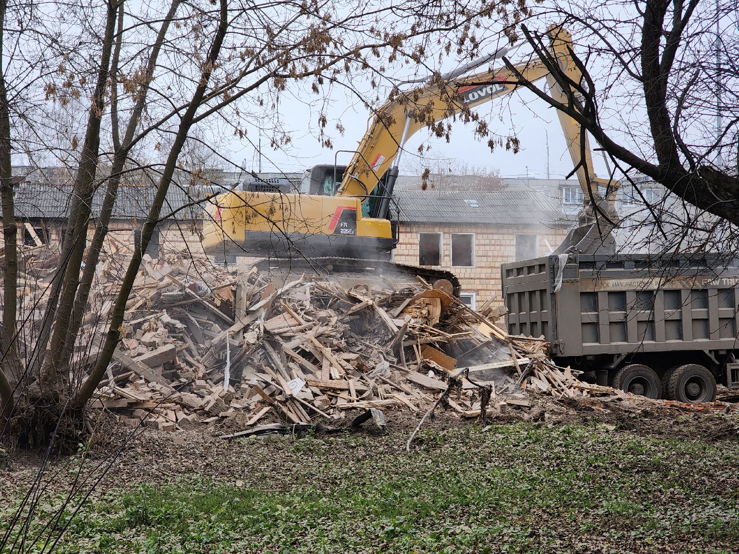 аварийный дом, снос аварийного дома, переселение из аварийного жилья, старая купавна, богородский городской округ,