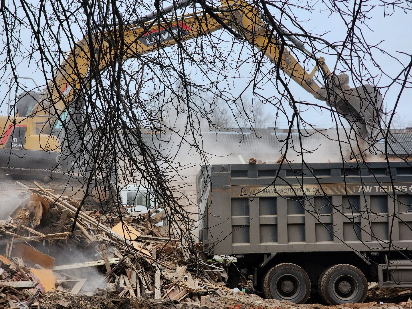 аварийный дом, снос аварийного дома, переселение из аварийного жилья, старая купавна, богородский городской округ,