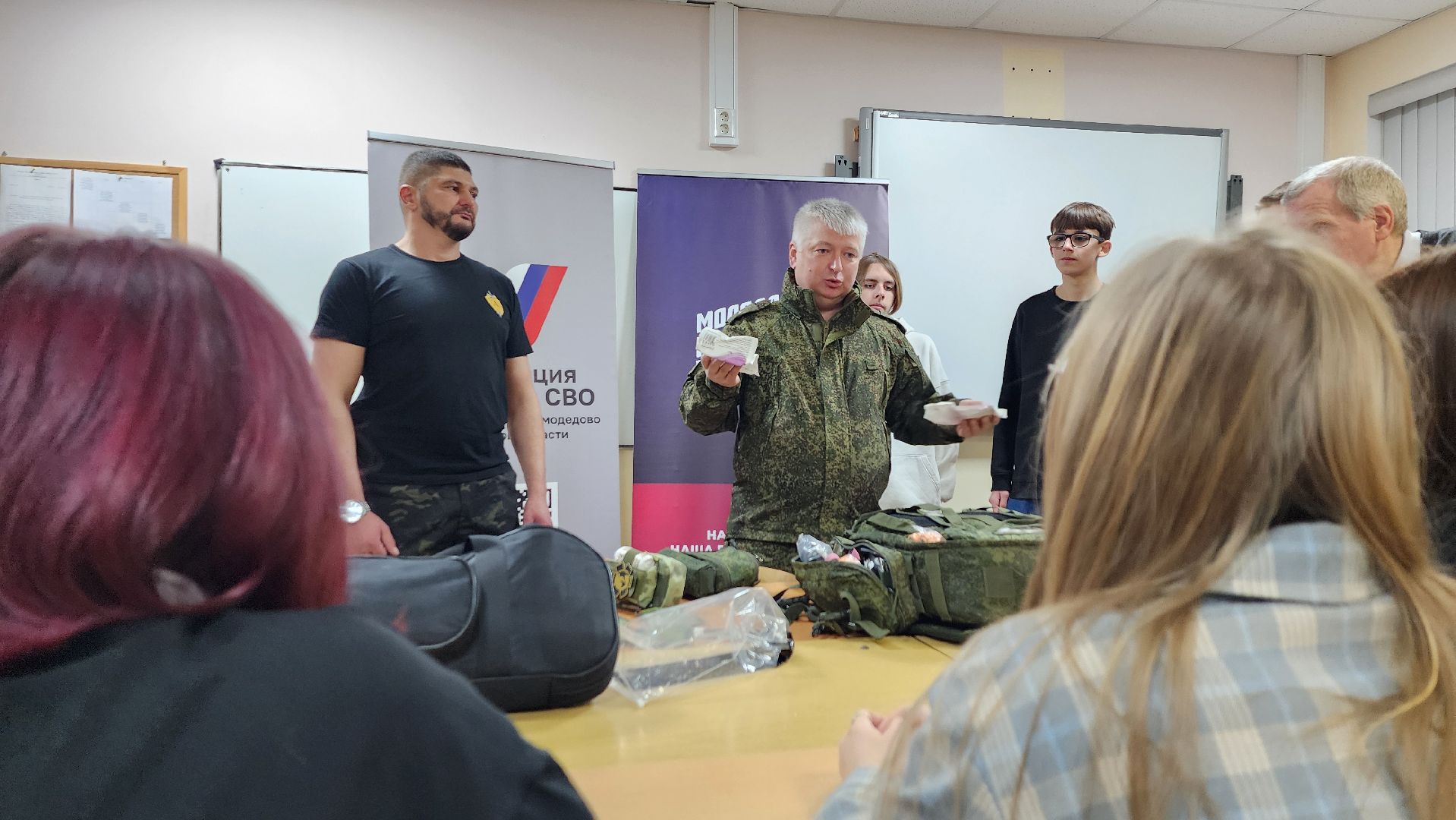 сво, тактическая медицина, нвп, начальная военная подготовка, студенты, колледж, наставник z, пилотный проект, домодедово, молодая гвардия,