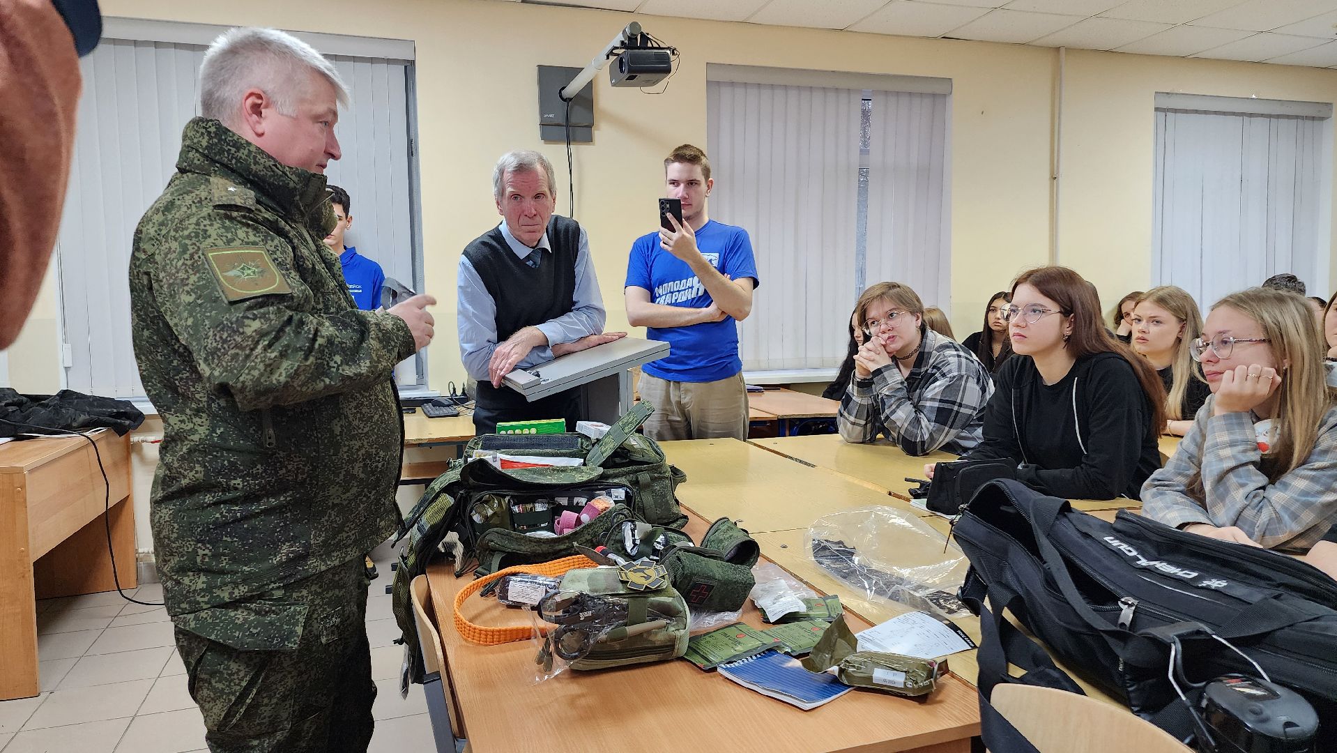 сво, тактическая медицина, нвп, начальная военная подготовка, студенты, колледж, наставник z, пилотный проект, домодедово, молодая гвардия,