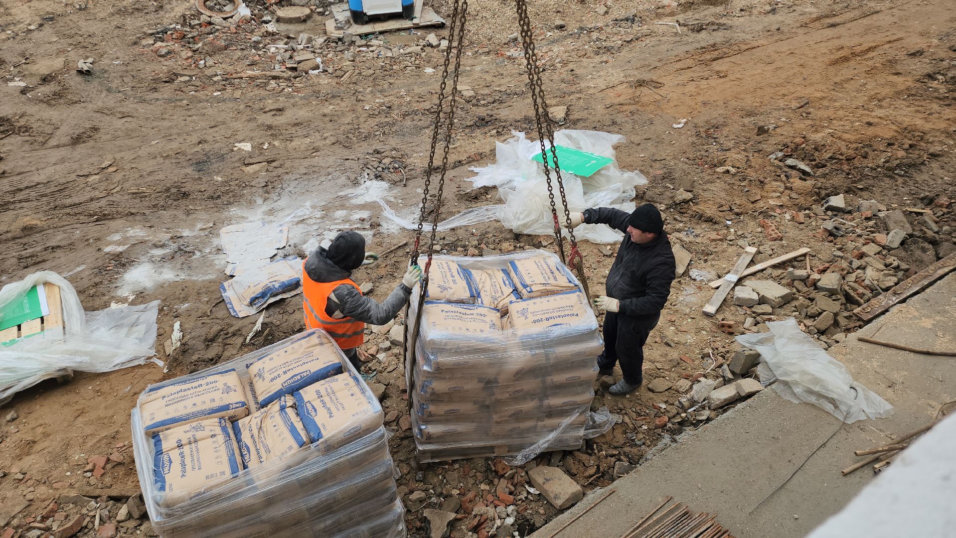 Гостиница , Лобня,Штукатурка стен ,