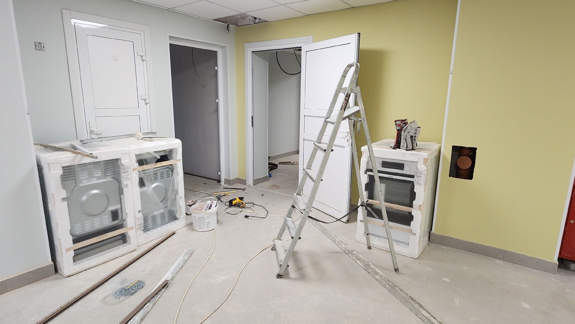 волоколамск, ремонт общежития, красногорский колледж,