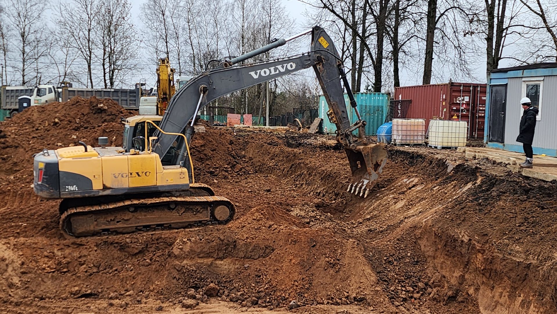 истра, строительство, строительство пристройки, школа,