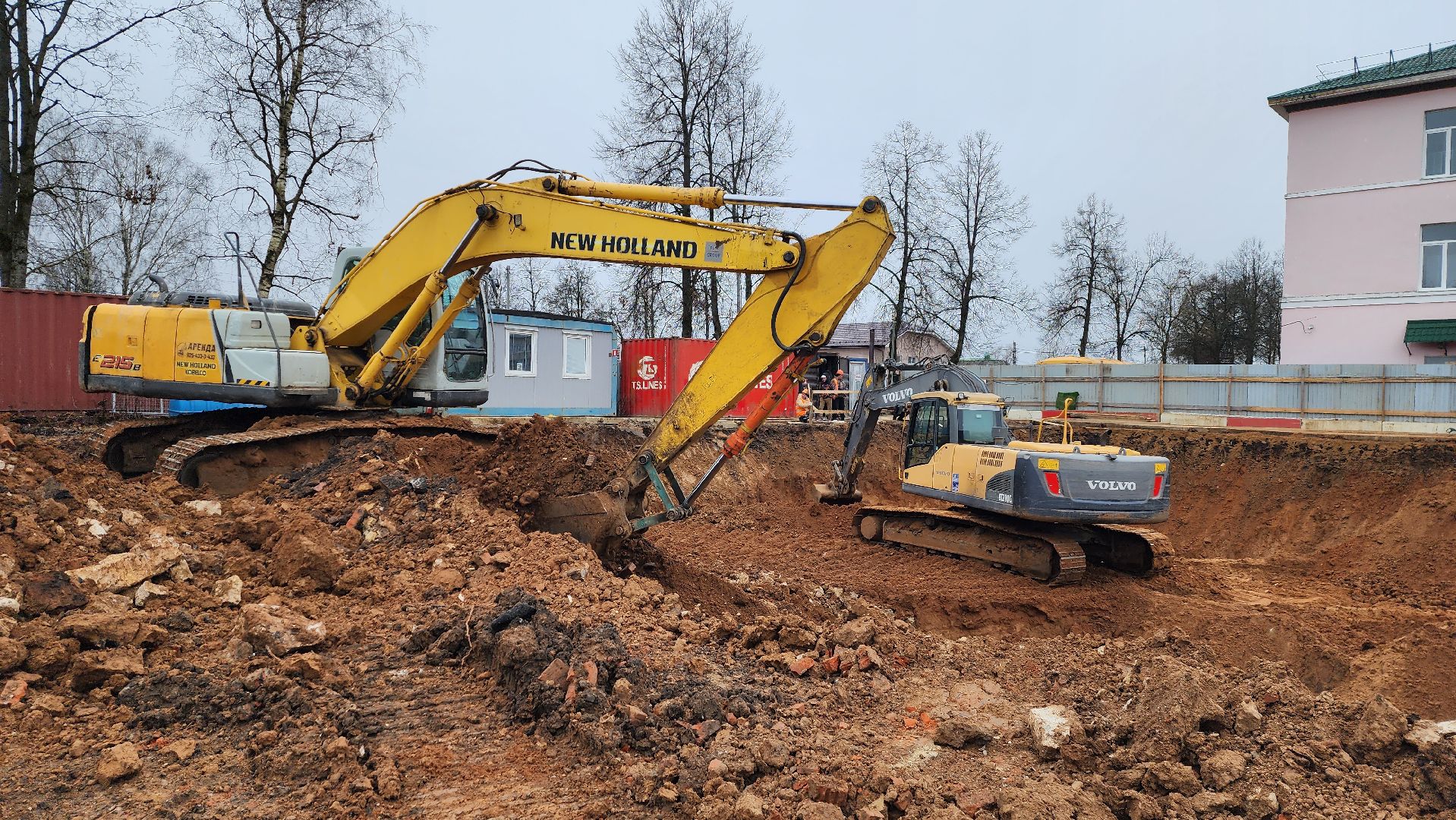 истра, строительство, строительство пристройки, школа,