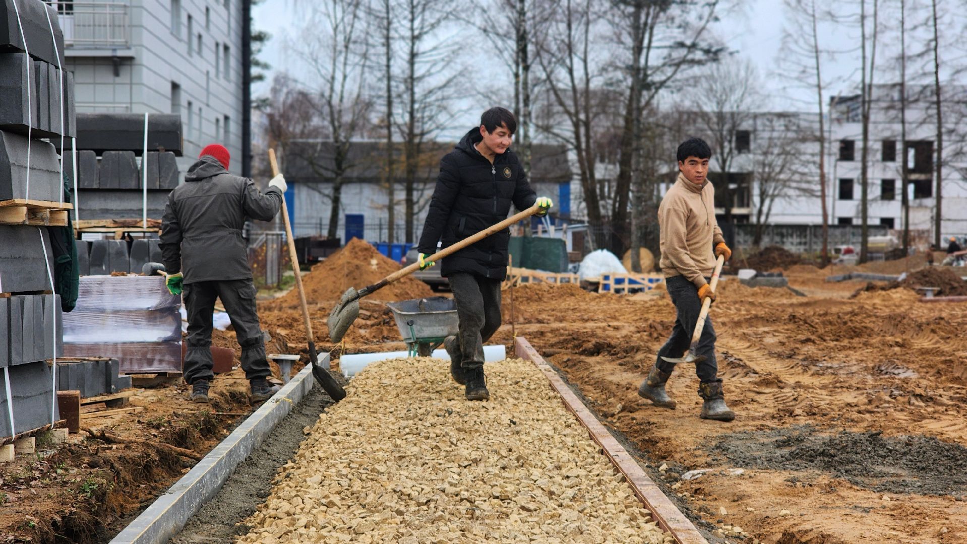 волоколамск, красногорский колледж, строительство стадиона,