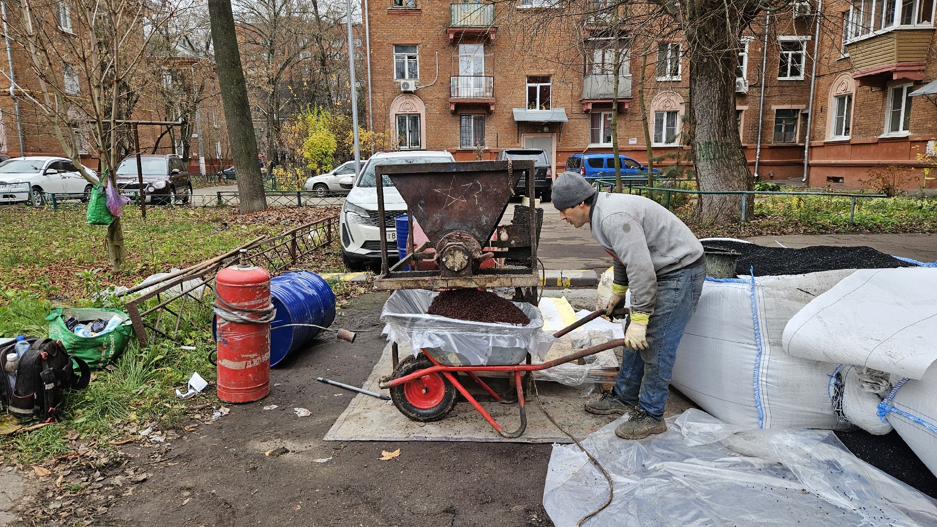 долгопрудный, детская  площадка,