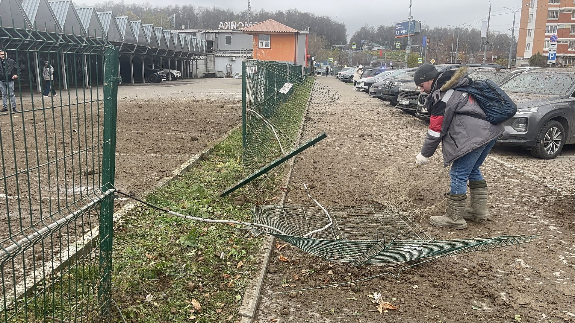 красногорск, чп, демонтаж, снежком,