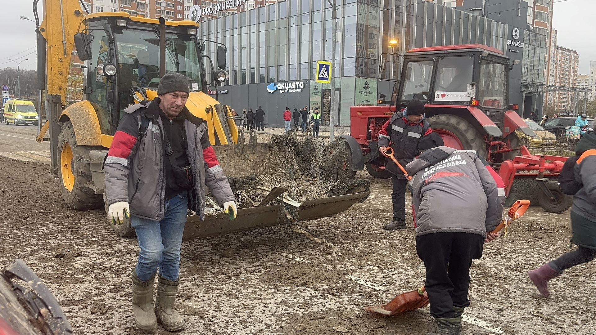 красногорск, чп, демонтаж, снежком,