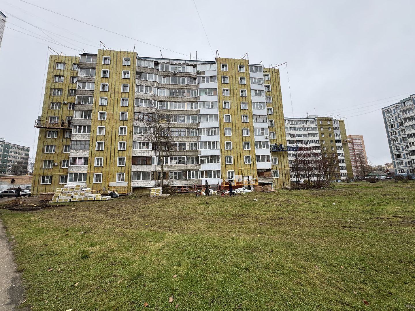 Сергиев Посад, Дружба поколений, ремонт фасадов ,