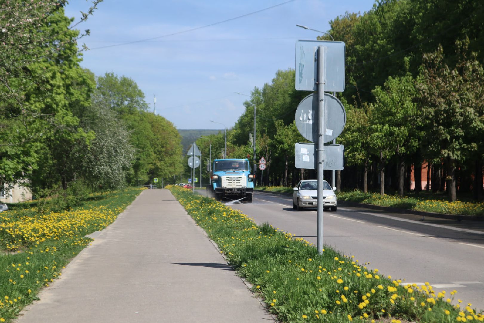 Пущино, благоустройство, дороги