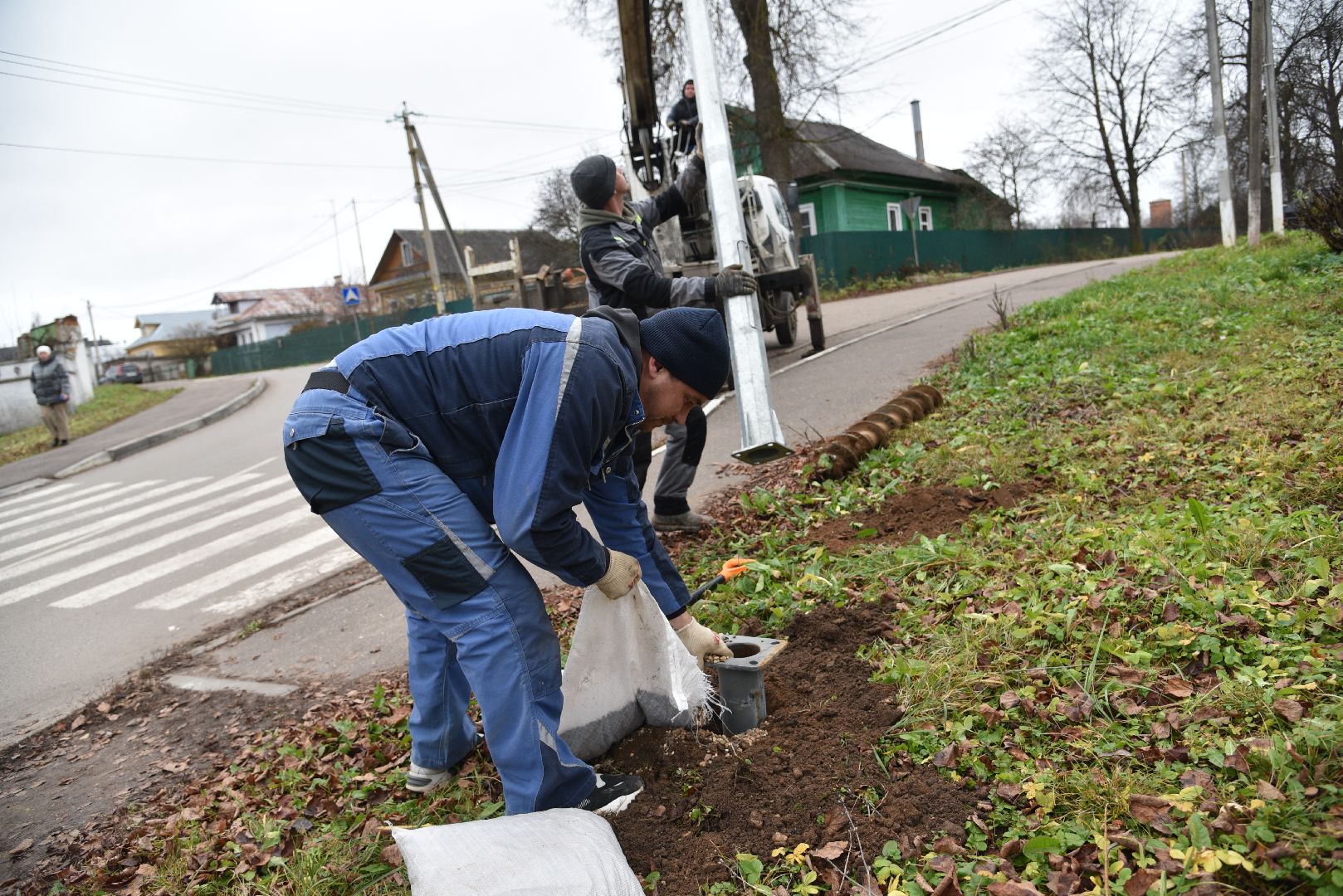 лотошино, благоустройство, проекционные пешеходные переходы, безопасность в городе,