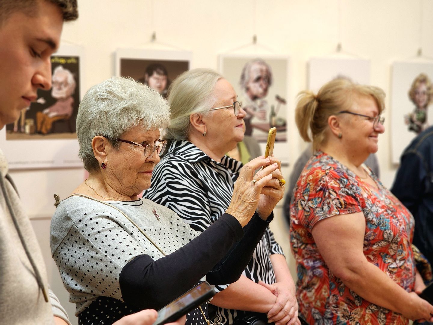 выставка, художник, владимир мочалов, карикатура , открытие,